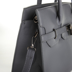 Сумка женская на молнии, цвет серый - фото 23749374