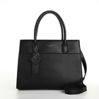 Сумка жен 34*13*25, отд на молнии, н/карман, регул ремень, черный - фото 807197174 Сумка жен 34*13*25, отд на молнии, н/карман, регул ремень, черный - фото 807197174