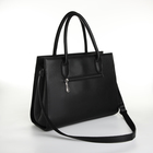 Сумка жен 34*13*25, отд на молнии, н/карман, регул ремень, черный - фото 807197175 Сумка жен 34*13*25, отд на молнии, н/карман, регул ремень, черный - фото 807197175