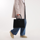 Сумка жен 34*13*25, отд на молнии, н/карман, регул ремень, черный - фото 807285994 Сумка жен 34*13*25, отд на молнии, н/карман, регул ремень, черный - фото 807285994