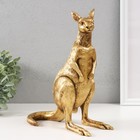 Фигурка полистоун «Золотой кенгуру», 19.5×19.5×24.5 см - Фото 1