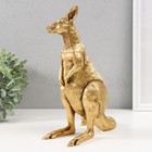 Фигурка полистоун «Золотой кенгуру», 19.5×19.5×24.5 см - Фото 4