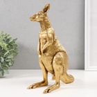 Фигурка полистоун «Золотой кенгуру», 19.5×19.5×24.5 см - Фото 5