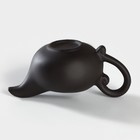 Набор для чайной церемонии керамический «Глина», 11 предметов: 8 пиал 50 мл, чайник, молочник, ступка, цвет коричневый - фото 4501651