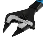 Ключ разводной с очень тонкими губками ТУНДРА, 2К рукоятка, толщина 2.5 мм, до 38 мм, 200 мм - Фото 7