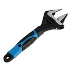 Ключ разводной с очень тонкими губками ТУНДРА, 2К рукоятка, толщина 2.5 мм, до 38 мм, 200 мм - Фото 8