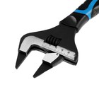 Ключ разводной с очень тонкими губками ТУНДРА, 2К рукоятка, толщина 3.5 мм, до 50 мм, 250 мм - Фото 7