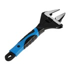 Ключ разводной с очень тонкими губками ТУНДРА, 2К рукоятка, толщина 4 мм, до 60 мм, 300 мм - Фото 8