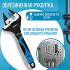 Ключ разводной с очень тонкими губками ТУНДРА, 2К рукоятка, толщина 4 мм, до 60 мм, 300 мм - Фото 3
