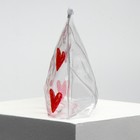 Косметичка из прозрачного PVC «Сердечки» с застёжкой зип-лок - Фото 3