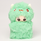 Мягкая игрушка «Кукла» в костюме монстрика, 22 см, цвет зелёный - фото 9212866