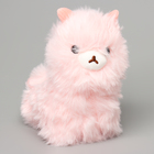 Мягкая игрушка «Лама», 20 см, цвет розовый - Фото 1