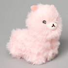 Мягкая игрушка «Лама», 20 см, цвет розовый - Фото 2