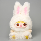 Мягкая игрушка «Кукла» в костюме зайки, 30 см, цвет белый - фото 4424149