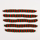 Шарфик для игрушек вязаный «Зимнее утро», набор 5 шт., размер — 27×2 см - Фото 2