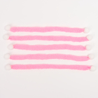 Шарфик для игрушек вязанный, набор 5 шт., размер 1 шт. — 27 × 2 см, цвет розовый - фото 9212931