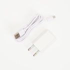 Часы - лампа электронные: календарь, термометр, органайзер, 7 Вт, 40 LED, 3 режима, USB - Фото 3