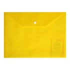 Папка-конверт на кнопке А4 Clear Bag, 200 мкм, прозрачная, микс - Фото 3