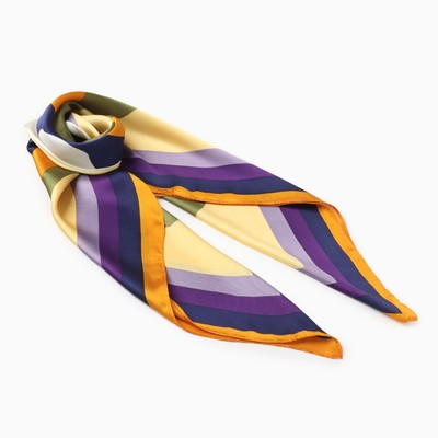 Платок женский MINAKU, размер 70×70 см, фиолетовый