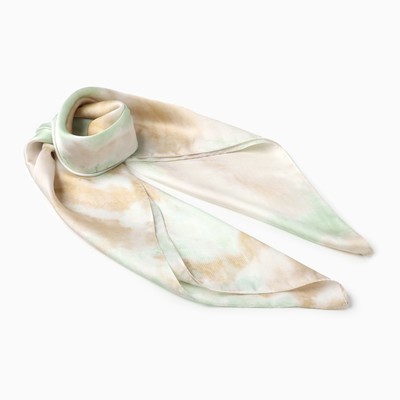 Платок женский MINAKU, размер 70×70 см, цвет салатовый