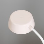 Настольная лампа с точилкой "Зайчик" LED 2Вт 3000К USB АКБ розовый 15х14х30 см - Фото 8