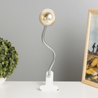 Настольная лампа "Арни" Е27 15Вт белый 22х10х35 см - Фото 3