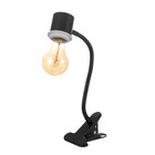 Настольная лампа "Арни" Е27 15Вт черный 22х10х35 см - Фото 10