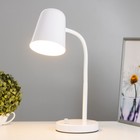 Настольная лампа "Санни" Е27 15Вт белый 14,5х15х50 см - Фото 2