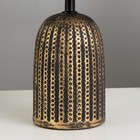 Настольная лампа "Аурика" Е27 40Вт черно-золотой 20х20х32 см - фото 23833210