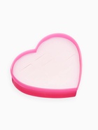 Подставки для украшений с крышкой «Дорожная сердце» 12 мест, пластик, 8.5×8.5×2.5 см, розовая - Фото 2