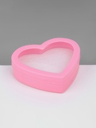 Подставки для украшений с крышкой «Дорожная сердце» 24 места, пластик, 12×9.5×3 см, розовая - Фото 6