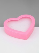 Подставки для украшений с крышкой «Дорожная сердце» 36 мест, пластик, 14×15.5×2 см, розовая - Фото 6