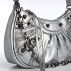 Сумка женская кросс-боди, на молнии, цвет серебряный - Фото 5