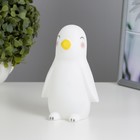 Ночник "Пингвин" LED от батареек 3хLR44 белый 9х8х14,5 см - фото 321199407