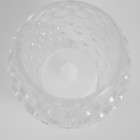 Светодиодная свеча в подсвечнике RISALUX «Стекло», ночник LED, от батареек 3×LR44, 7.5×7.5×7 см - Фото 4