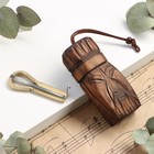 Музыкальный инструмент Варган, алтайский, средний в футляре "Кайчи" - фото 321166098