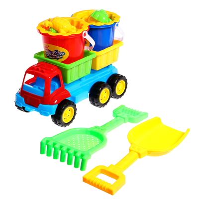 Набор игрушек для песочницы «Грузовик», 11 предметов