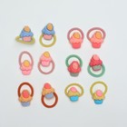 Подарочный набор для девочки «Верь в чудеса», косметичка, расчёска, наклейки для ногтей, 2 резинки, анкета для девочек А6, МИКС - фото 23777558