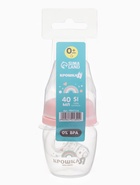 Бутылочка для кормления Крошка Я Basic, классическое горло, от 0 мес., 60 мл (мерная шкала до 40 мл), розовый - Фото 14