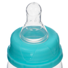 Бутылочка для кормления малыша Крошка Я Basic, классическое горло, от 0 мес., 60 мл (мерная шкала до 40мл), цвет бирюзовый - Фото 3