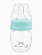 Бутылочка для кормления малыша Крошка Я Basic, классическое горло, от 0 мес., 60 мл (мерная шкала до 40 мл), цвет бирюзовый - Фото 8