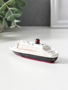 Сувенирная модель корабля «Теплоход», фигурка полистоун, 13 см, МИКС - Фото 3