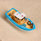 Сувенирная модель корабля «Рыбацкое судно. Волны», фигурка полистоун, 7 см, МИКС - Фото 2