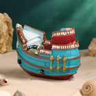 Корабль сувенирный "Пиратское судно" 16*9*10см - фото 9794251