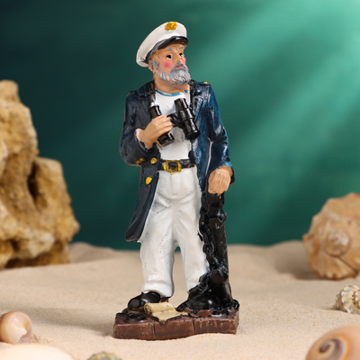 Фигурка полистоун «Капитан», 13 см