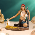 Фигурка полистоун «Пиратка», 13 см - Фото 1