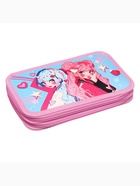 Пенал школьный, 2 секции, 12.5×20.5×4 см «Аниме подружки» - Фото 3