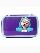 Пенал школьный, 2 секции, 12.5×20.5×4 см «Сиба» - Фото 2