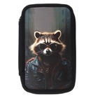 Пенал школьный, 2 секции, 12.5×20.5×4 см «Енот» - Фото 2