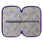 Пенал школьный, 3 секции, 12.5×20.5×5.5 см «Сиба» - Фото 6